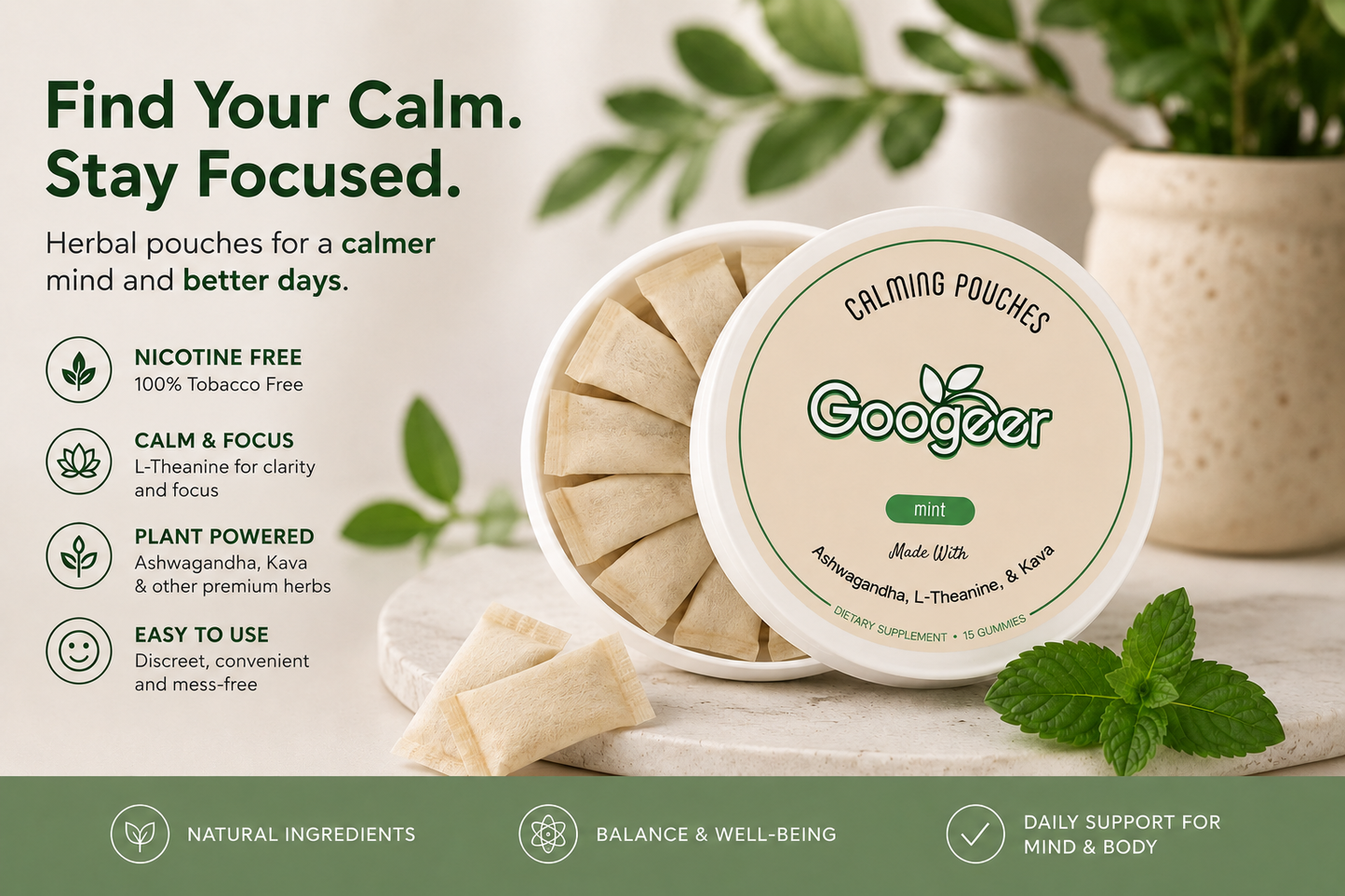 Googeer Calming Pouches
