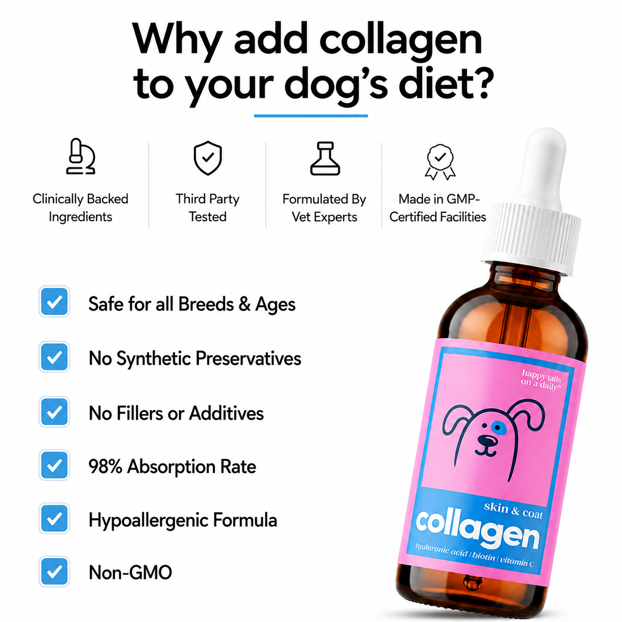 Collagen Drops for Dogs